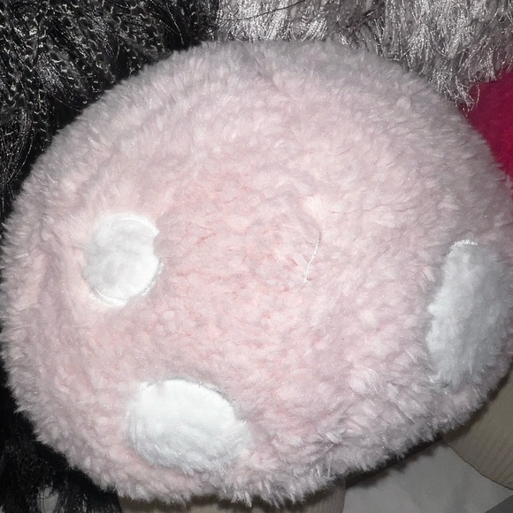 Set of 2 Pink Mushroom Pillows, Cupcakes and Cashmere - Picture 2 of 8